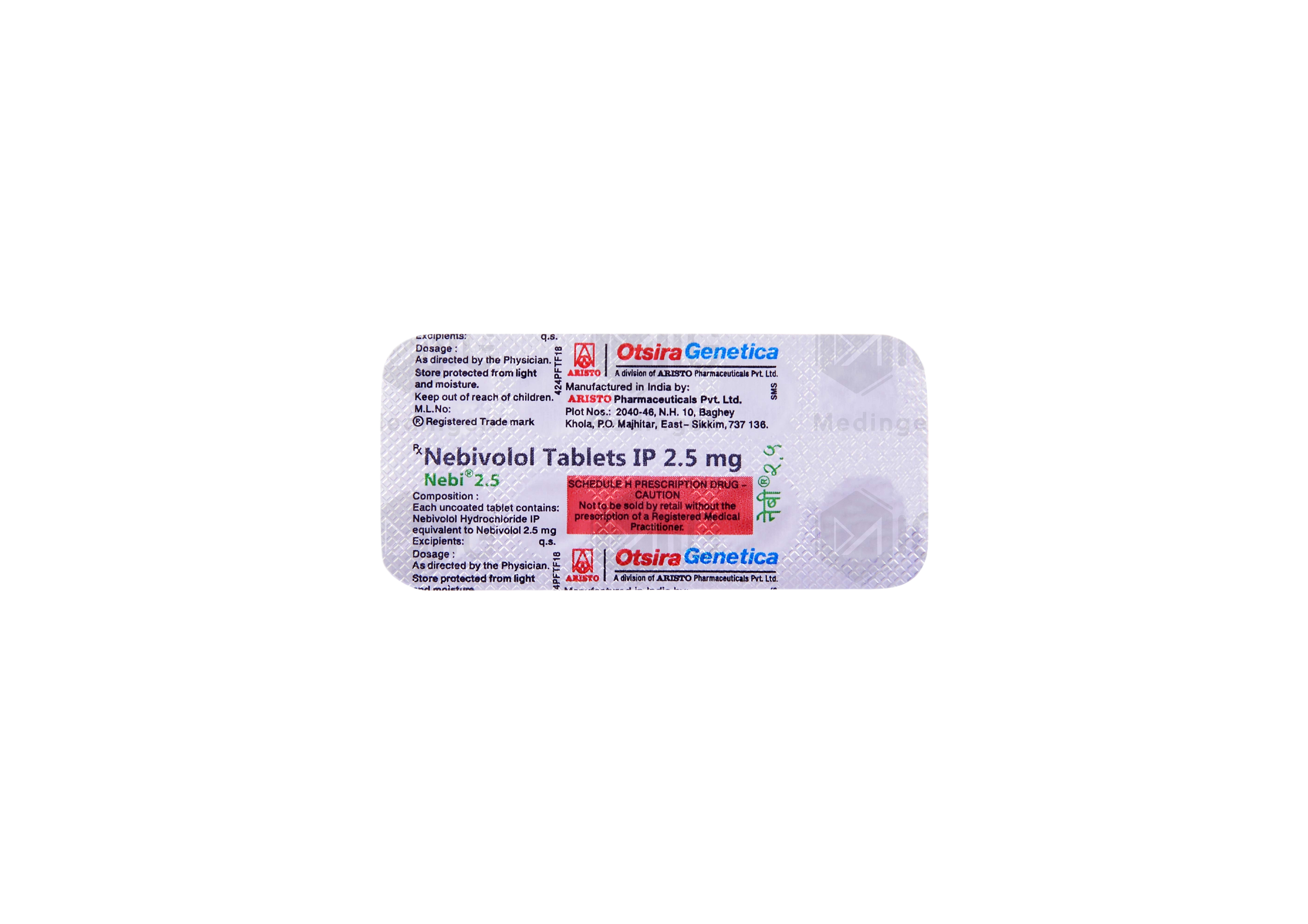 NEBI 2.5MG